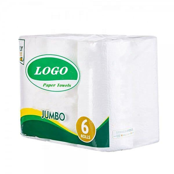 Compostable Kitchen Paper Towels Customize 2ply Kitchen Rolls