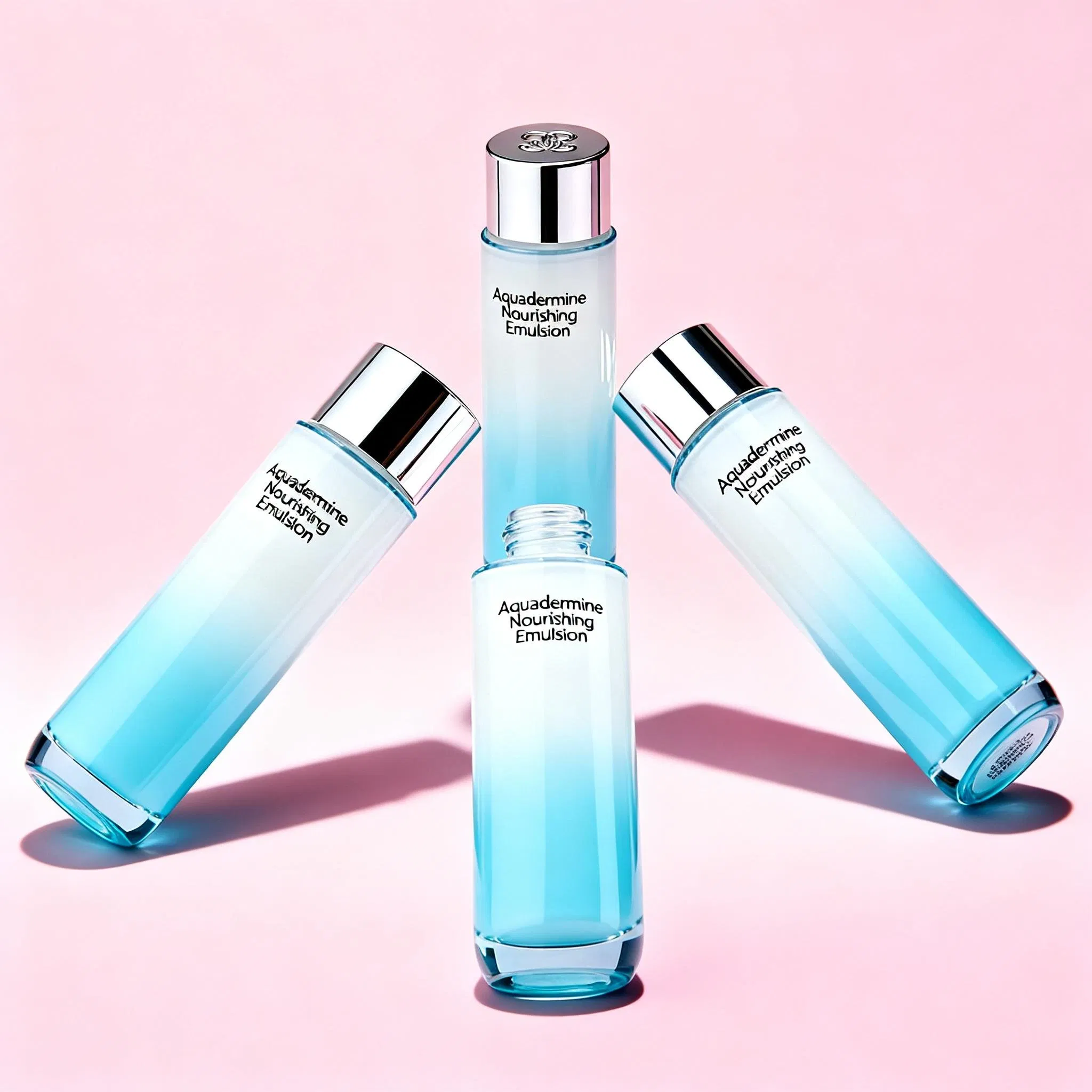 Anti-Aging Hydration Ginkgo Biloba Leaf Extract and Panthenol Moisture-Retention Face Lotion for Mature Skin Care