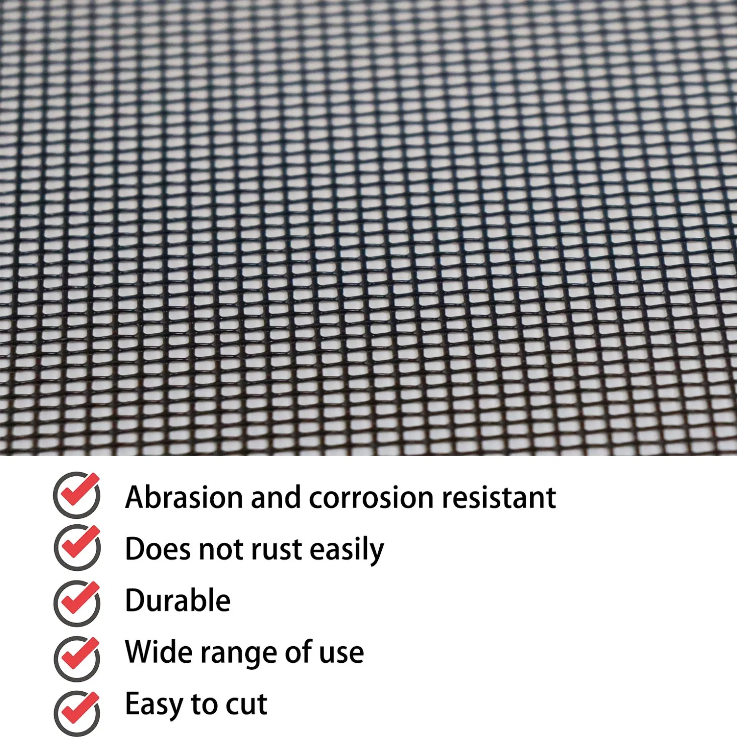 Screen Window/Galvanized Plastic Screen/Galvanized Woven Window Screen
