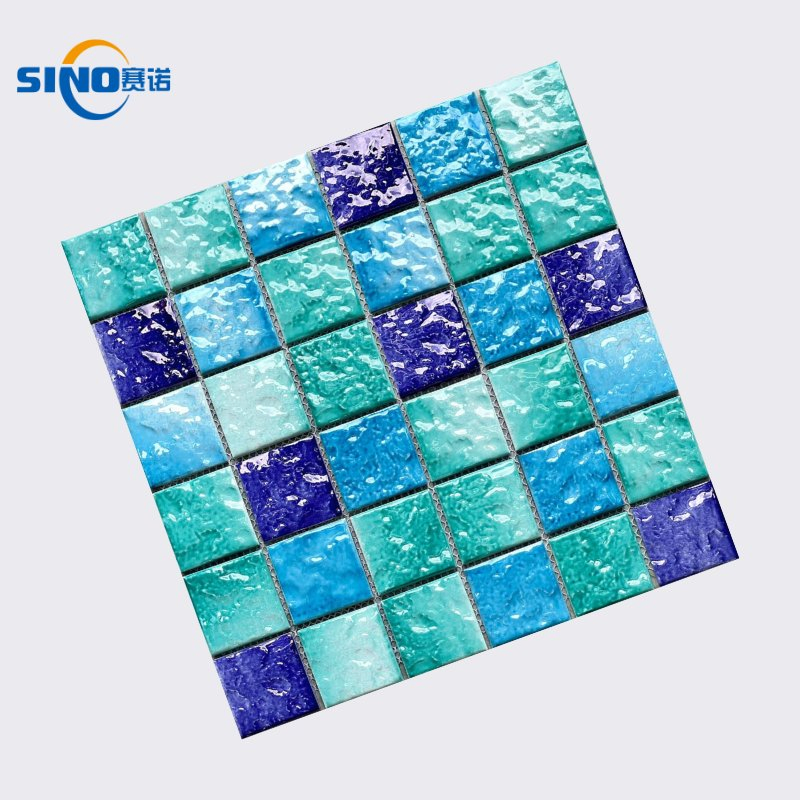 Керамическая мозаика Sino Blue and Green 48x48 мм