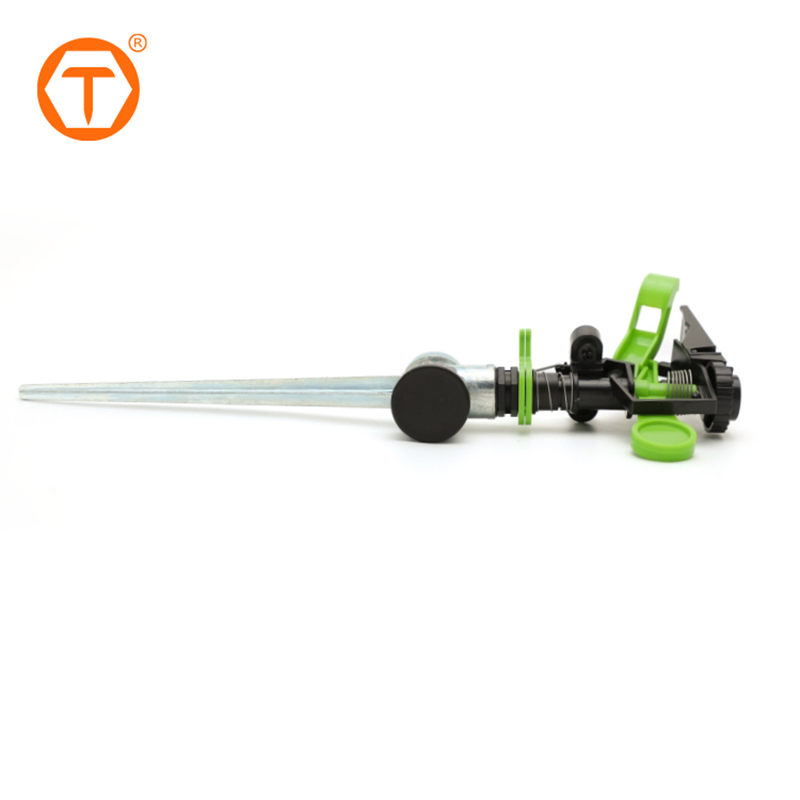 Metal Spike Adjustable Pulsating Impulse Water Impact Sprinkler with Spike for Lawn