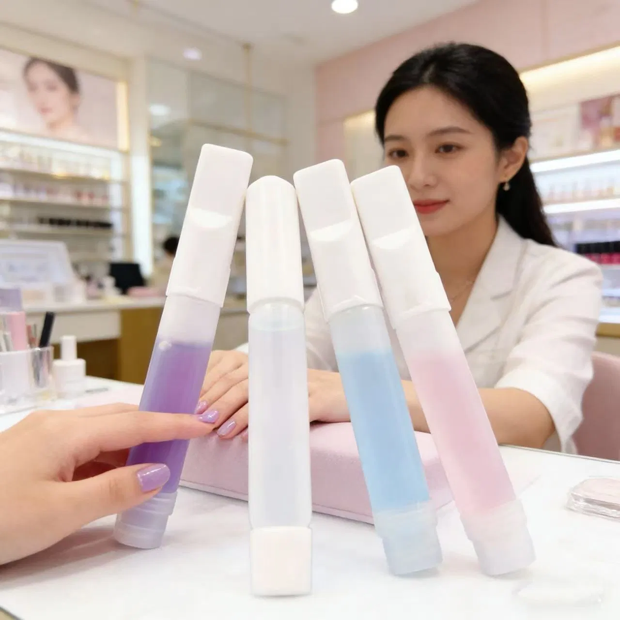Stable Versatile Flexible Quick-Dry Super Cyanoacrylate Nail Repair Glue for Press-on Nail