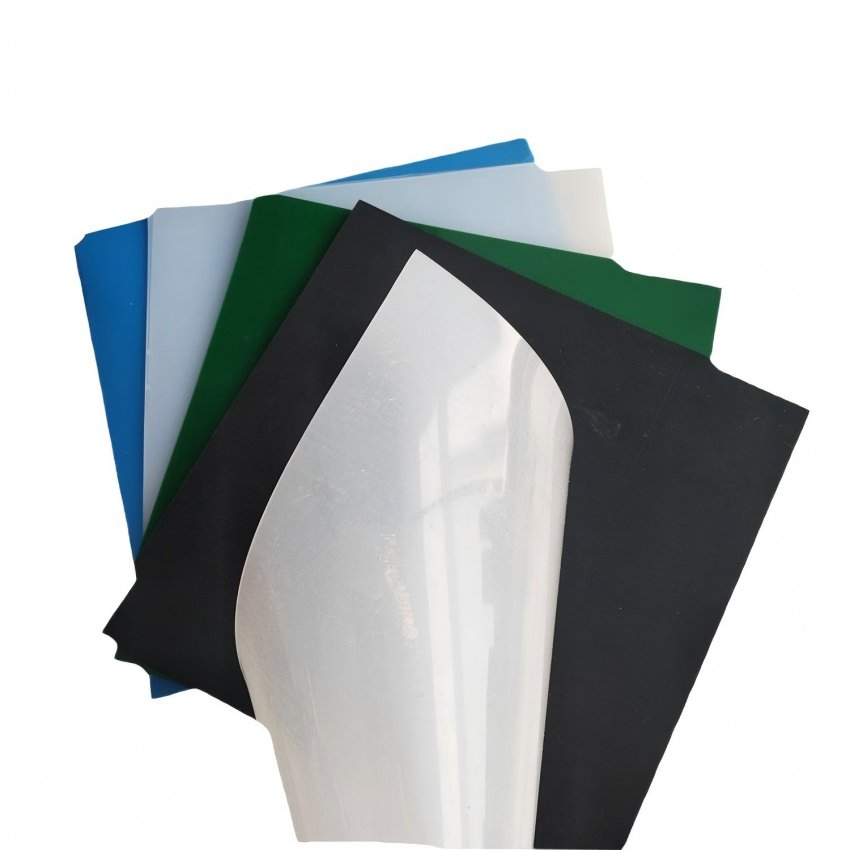 Effective Waterproof HDPE Geomembrane for Dam and Lake Protection Irgin ASTM Anti-Seepage Waterproof Impermeable Smooth Textured HDPE LDPE LLDPE PVC Geomembrane