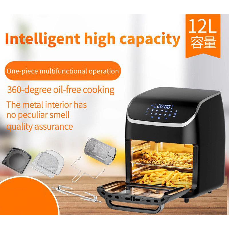 Digital Large Capacity Air Fryer Touch Control Home Kitchen Oil-Free Healthy Cooking