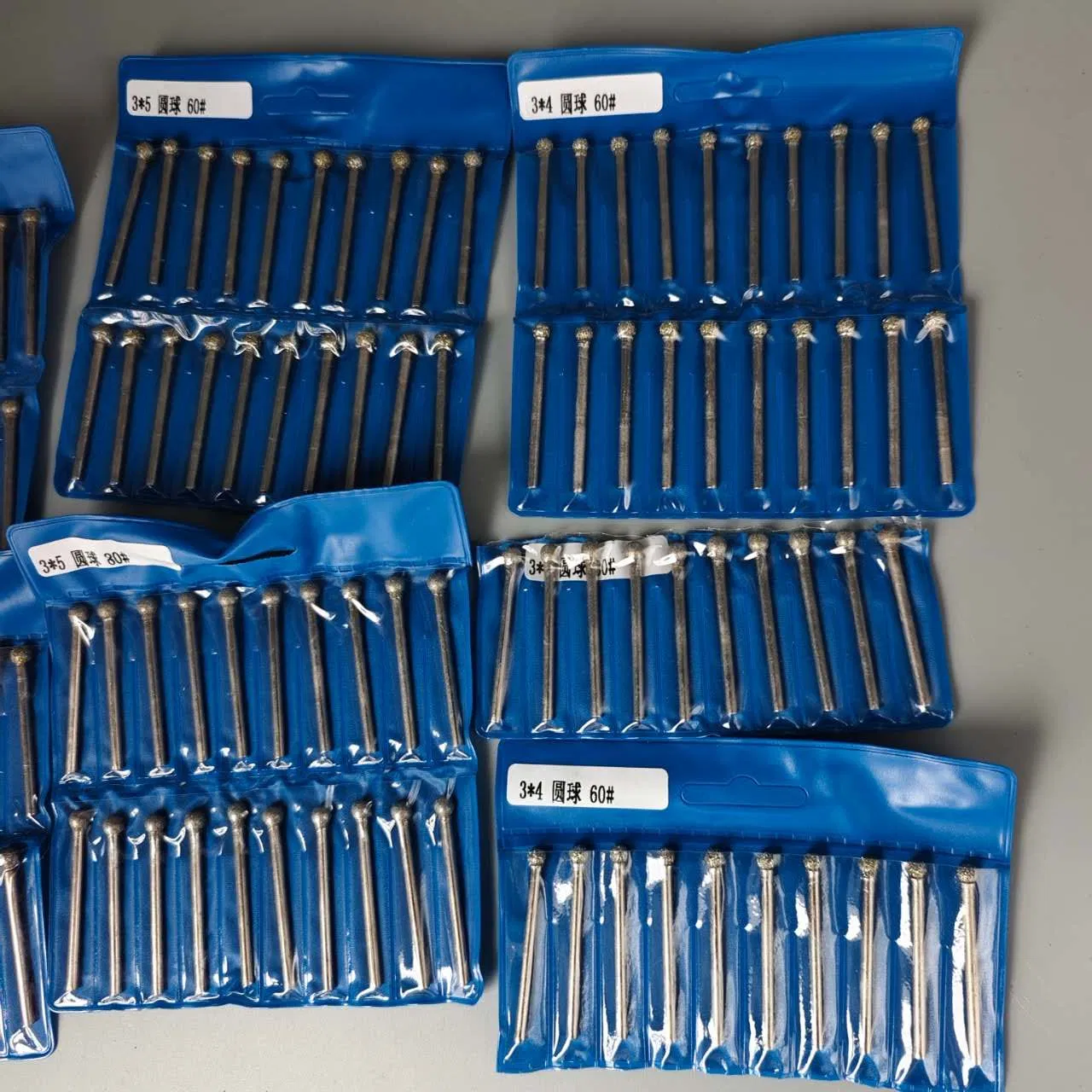 Bosdi Diamond Rotary File Burr Set for Glass Stone Metal Engraving Grinding