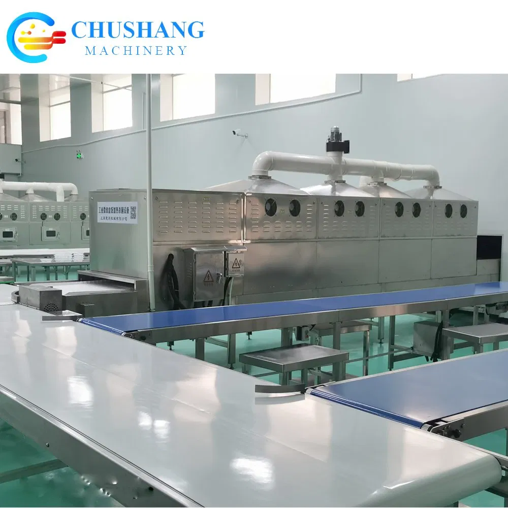 Tunnel Microwave Heating Oven for Chilled Food