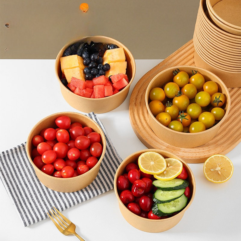 Бумажный стаканчик крафт одноразовый с логотипом