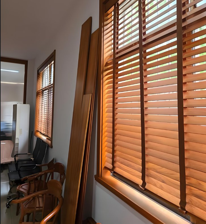 Solid Paulownia Wood Blinds Window Venetian Blinds Slats for Window Privacy