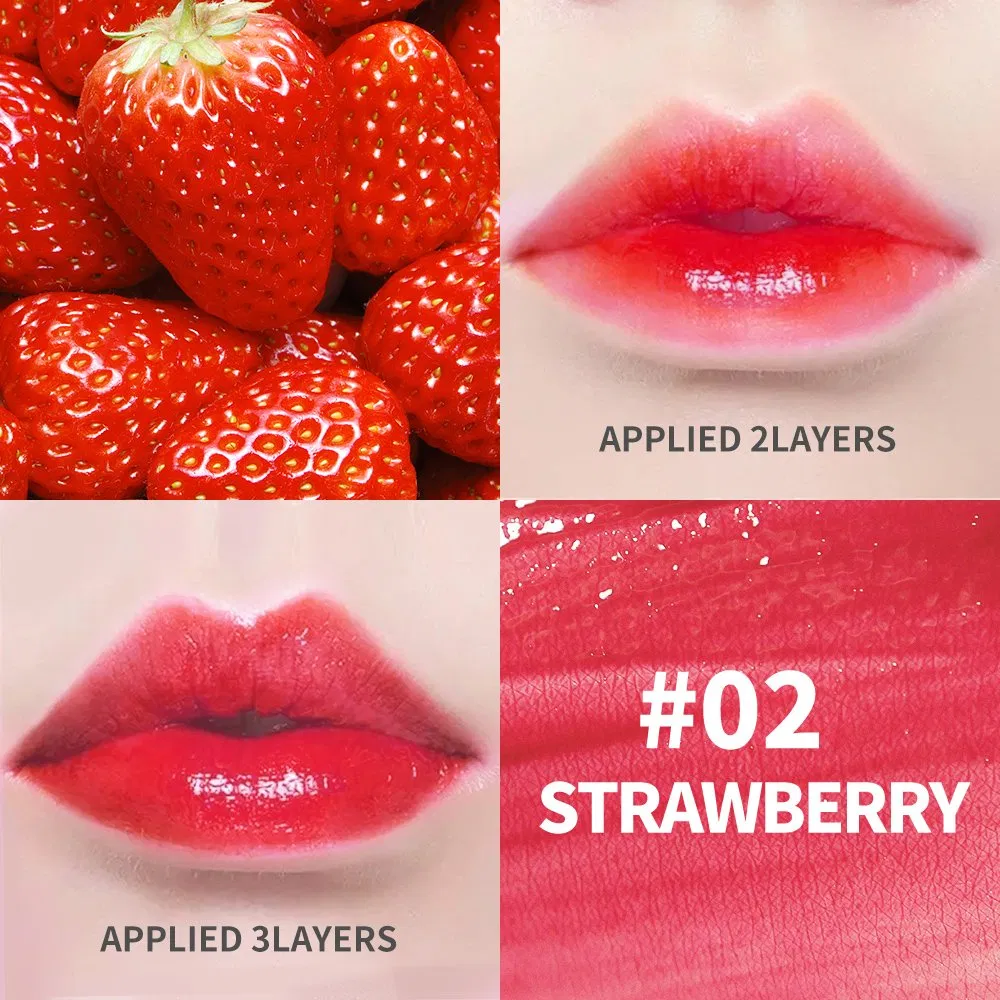 Cherry Mini Lip Tint OEM Waterproof Long Lasting Lip Makeup Bulk Price Fruit Lip Care Cosmetic
