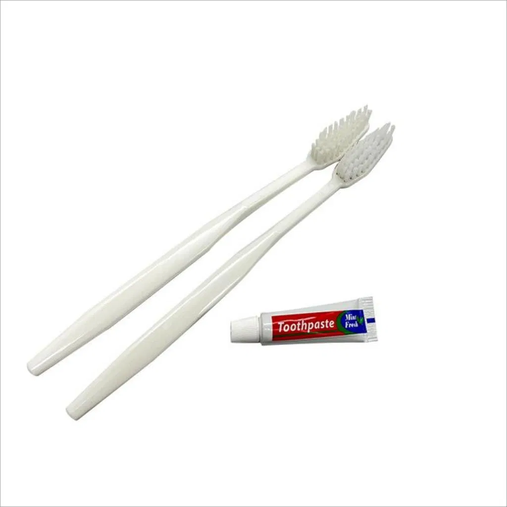 Hot Selling High Quality Disposable Hotel Travelling SPA Toothbrush with Toothpaste