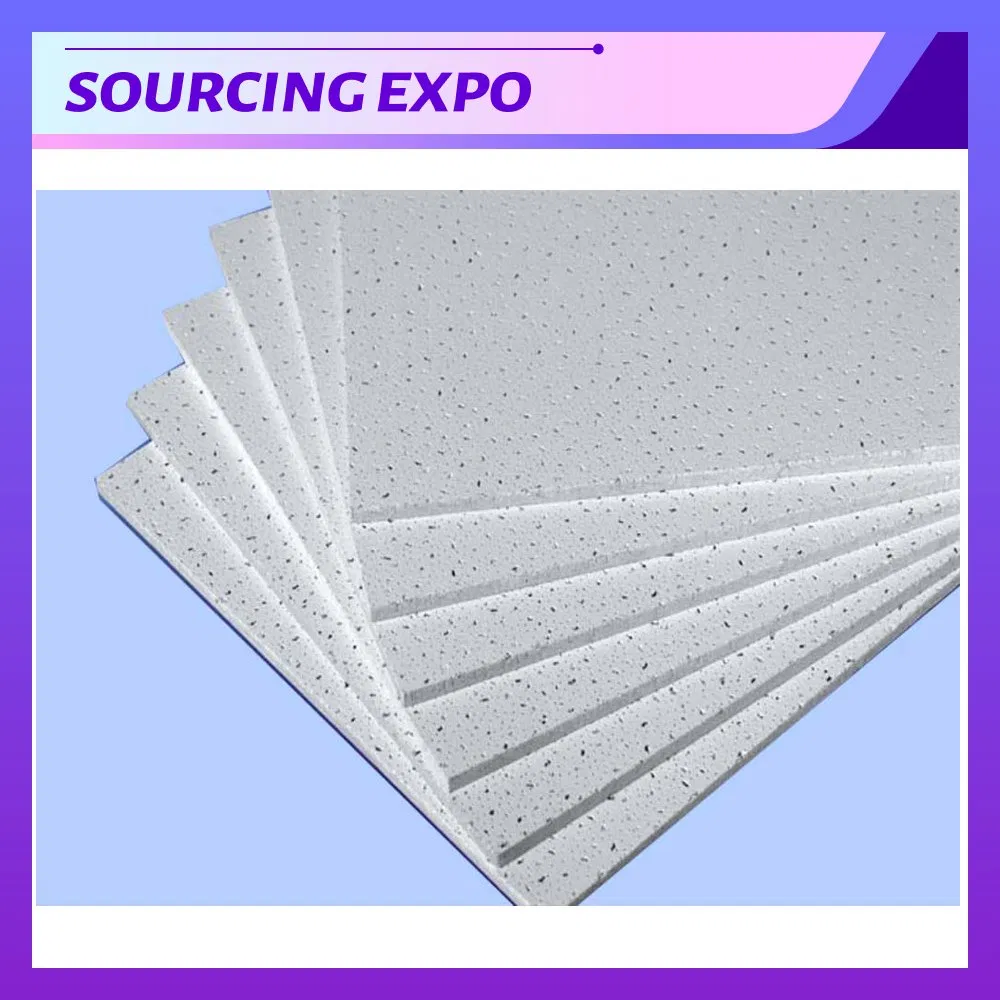 AG. Acoustic Building Material Acoustic False Ceiling Mineral Fiber Wall Panel Soundproof Ceiling Tiles
