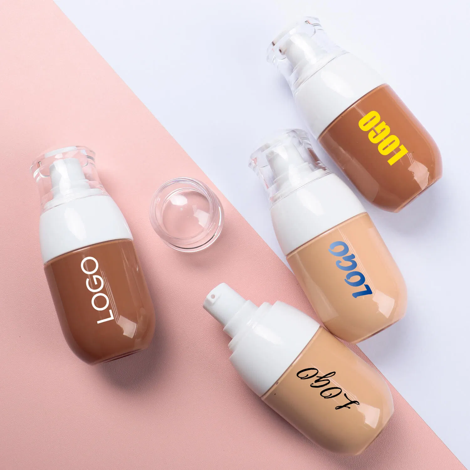 Private Label Makeup Foundation Vegan Waterproof Liquid Foundation