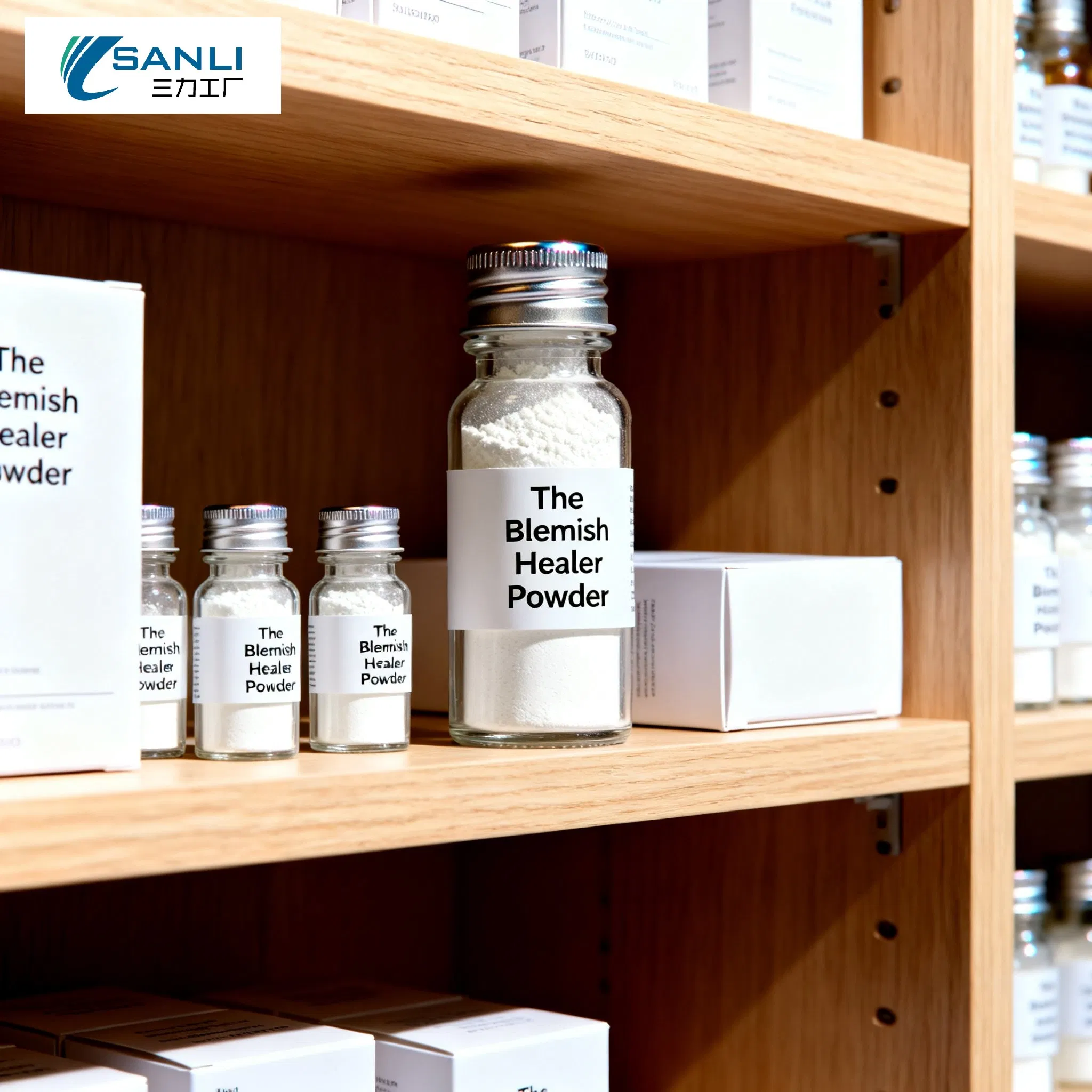 Whitening and Skin Clarifying Fine Pearl Powder with Cuttlebone Hemostatic Action Powder for Dull Skin and Uneven Skin Tone