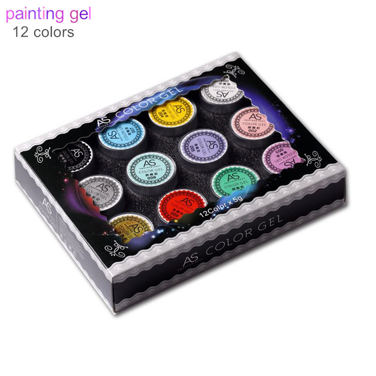 Private Label Nail Art Color Painting/Drawing Acrylic UV Gel for Manicure Product