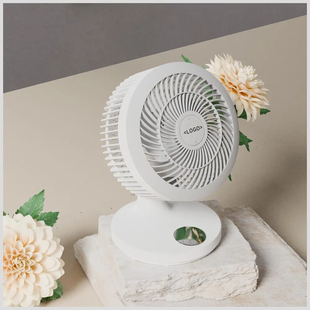 Remote Control Fan with Adjustable Oscillation for Compact Spaces