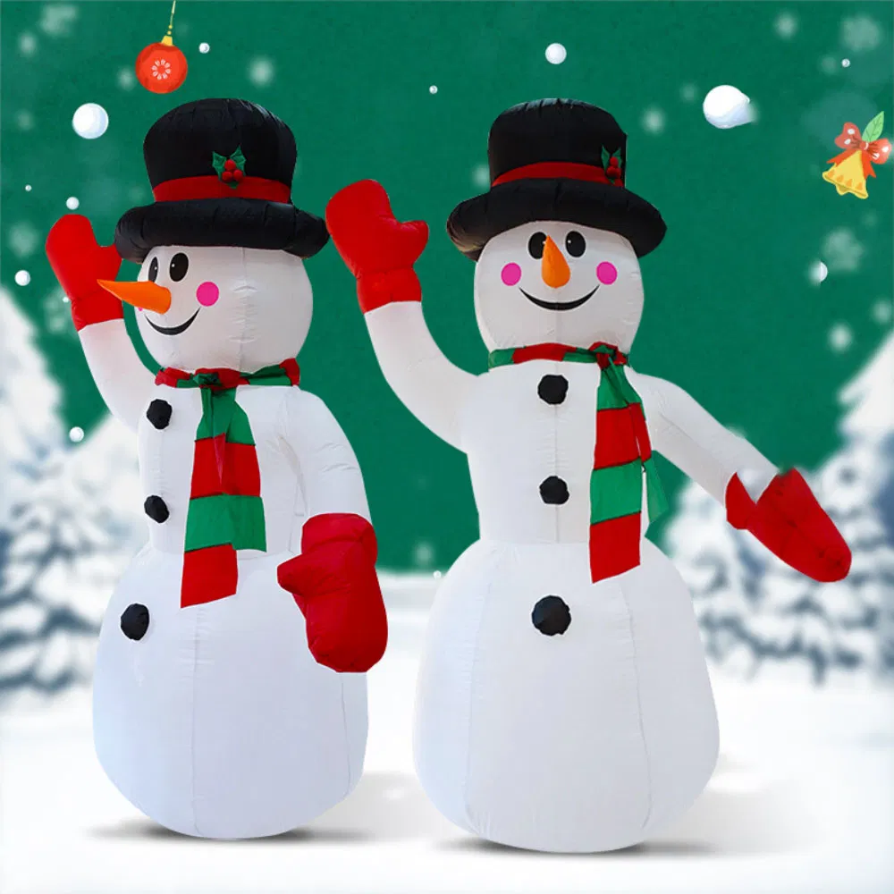 Festive Christmas Snowman Air Blown Ornament Advertising Inflatable