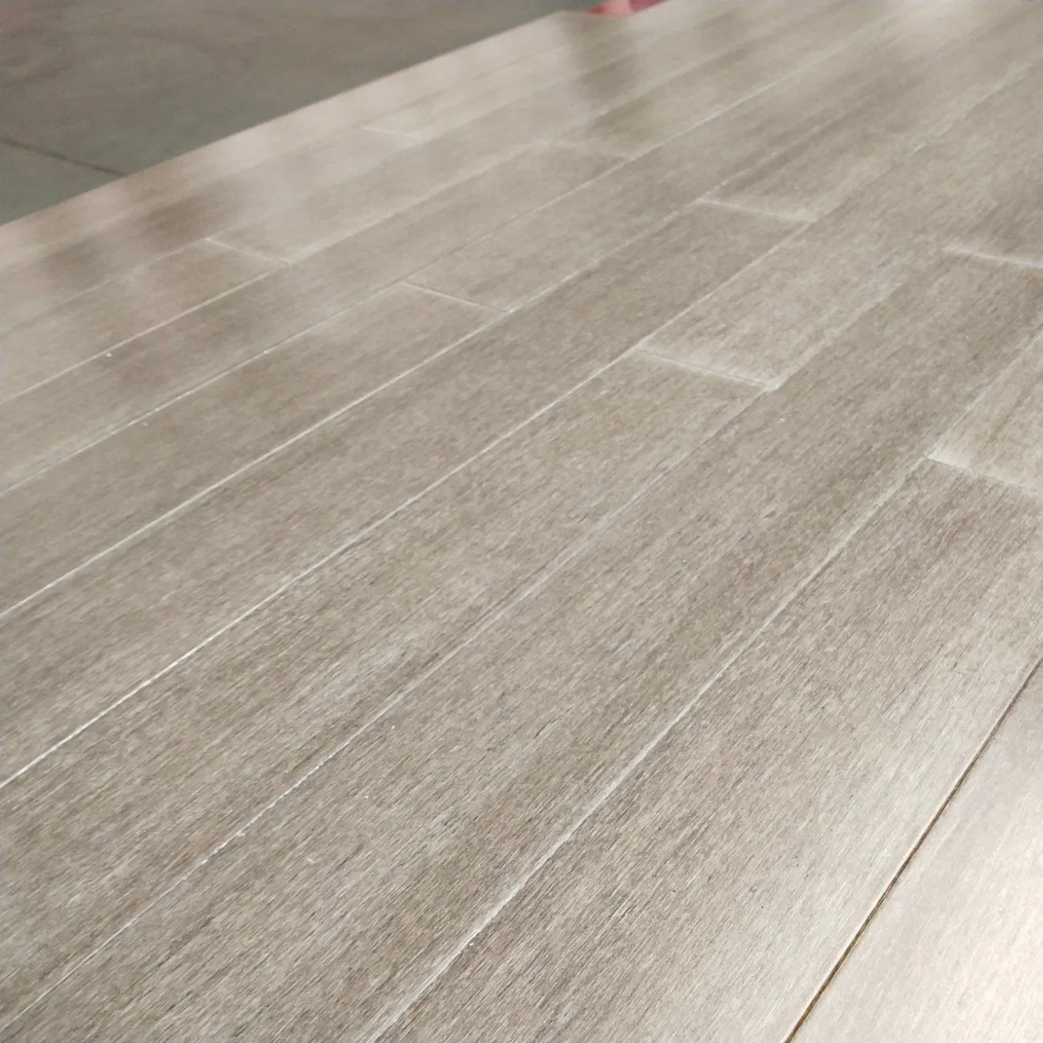 Инженерная бамбуковая доска HDF, серая, 915*130*12мм