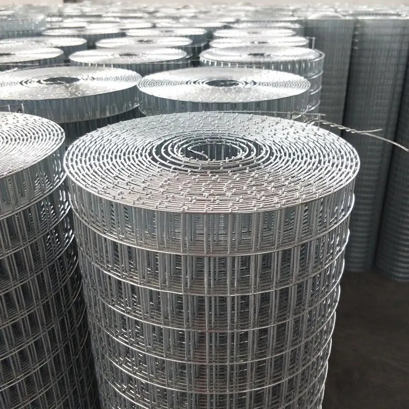 16 Gauge 1 X 1/2 Inch Galvanized Welded Wire Mesh Roll for Raising Animals
