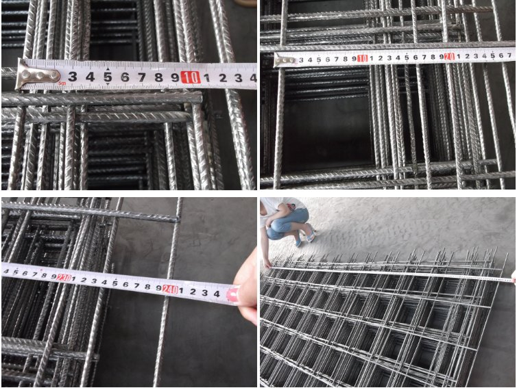 High Quanlity HRB400 Building Deformed Steel Welded Wire Mesh Panel