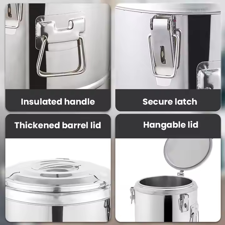 Термобочка из нержавеющей стали 30 л с краном