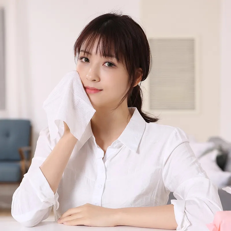 Multiuse Wet and Dry Non Woven Disposable Face Towel