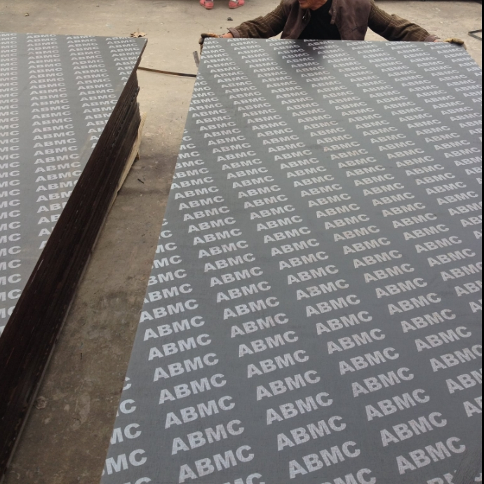 Full Poplar Plywood Ivory White Film Faced Plywood Furniture Wood Board