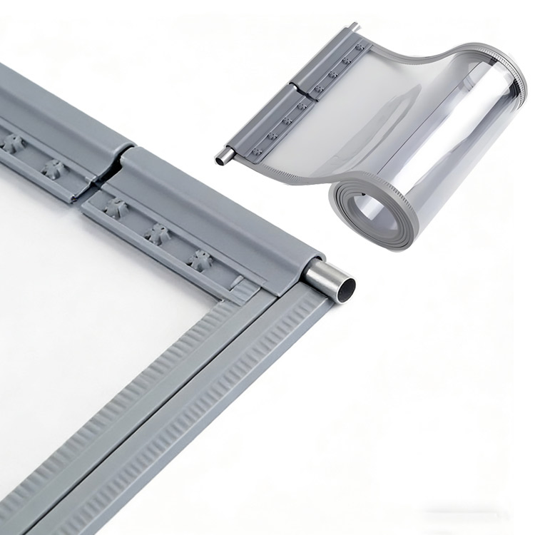 Lightweight 0.18mm Vinyl Magnetic Door Curtain for Greenhouse Entries