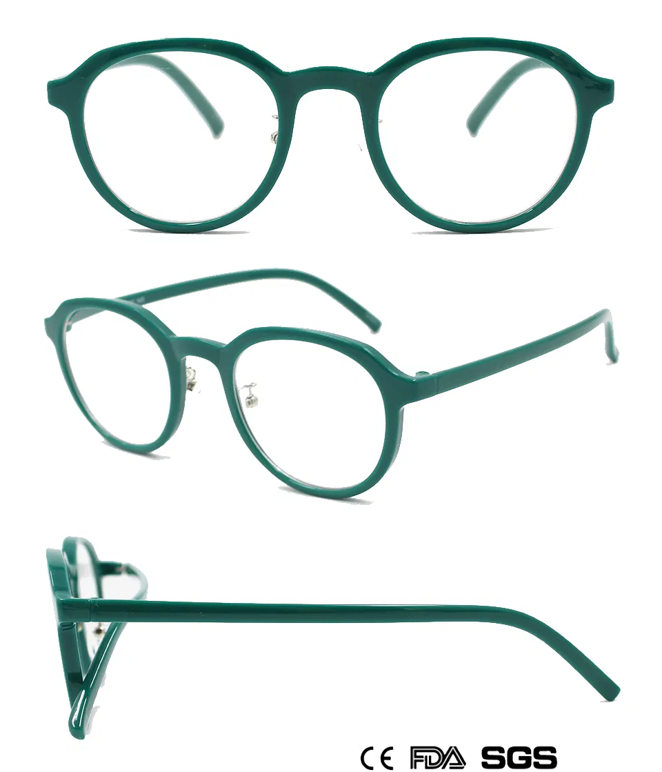 Simple and Stylish Reading Glasses Witn Metal Pad Arm (M75808)