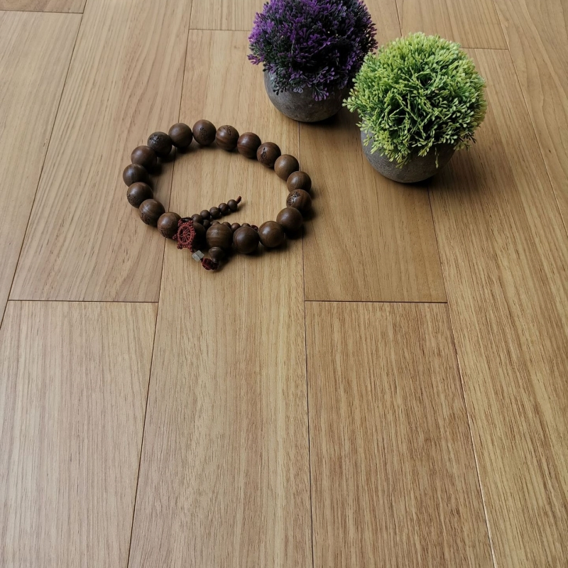 High-End Matte Wear-Resistant Teak Solid Wood Flooring 0760
