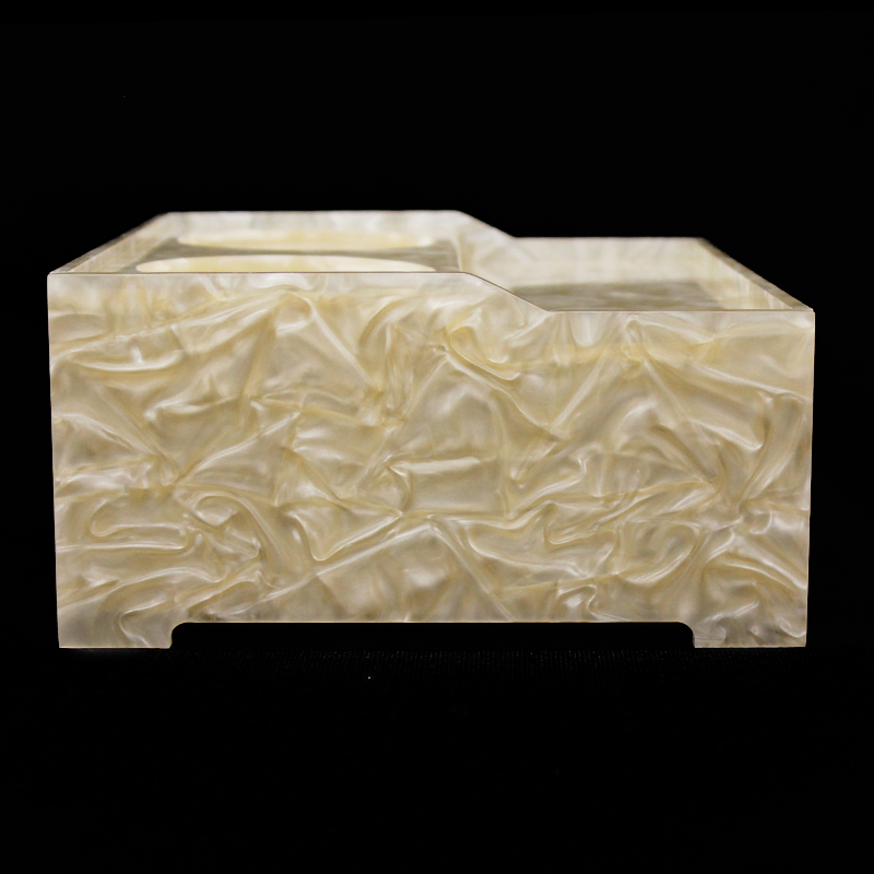 High-End Hotel Room Supplies Acrylic Storage Box Consumables Toothpaste Toilet Box
