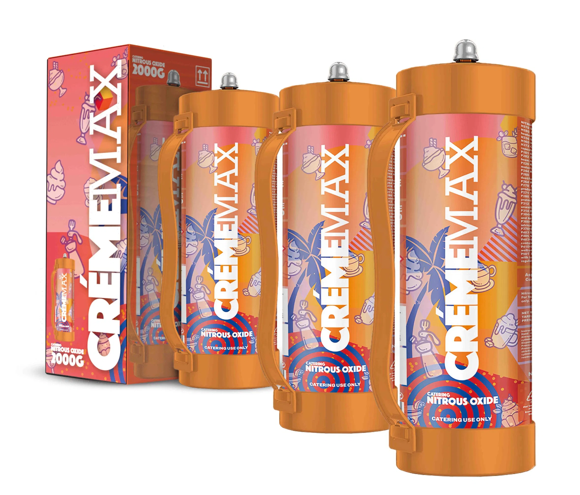Картридж для взбивания сливок Cremem Max 2000г