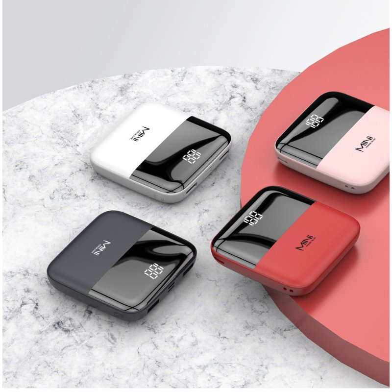 Ультратонкий Power Bank 10000 мАч с быстрой зарядкой