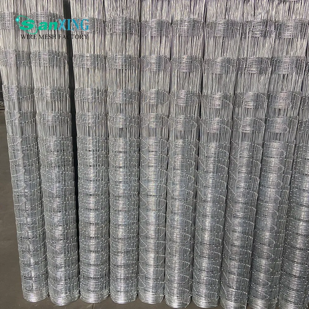 Wire Mesh Fence Cattle Fence High Quality Low Carbon Steel Iron