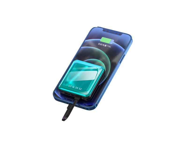 Portable Mini Power Bank 20000mAh 10000mAh Charger Ultra Slim Power Bank 2 USB Port for Cell Phone with LED