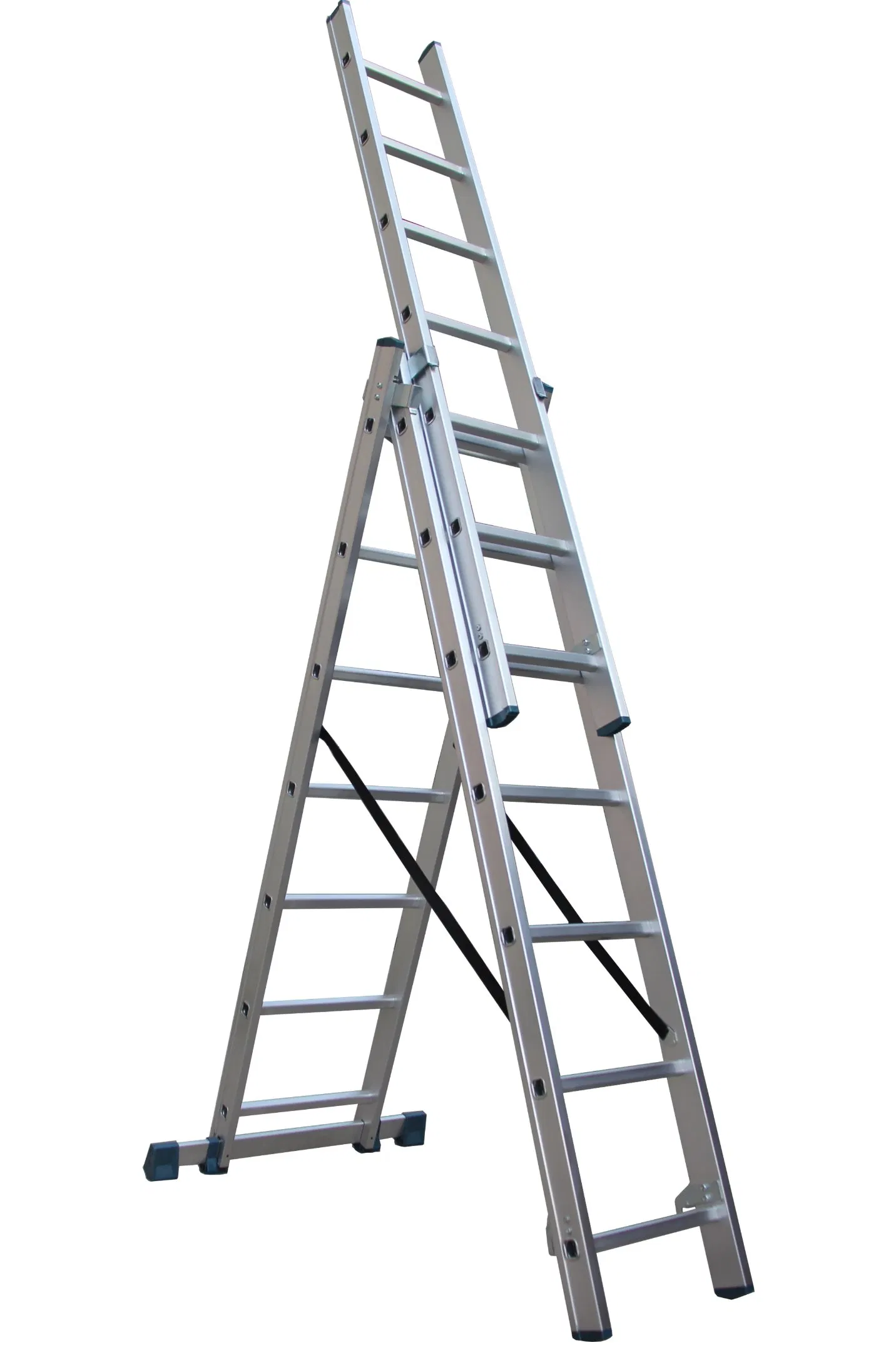 Hot Selling Multi-Purpose Foldable 3 Layer Safety Extension Aluminum Ladder
