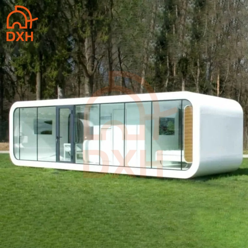 Apple Cabin Customized Container Structure Frame Coffee Shop Bar Hotel Prefab Prefabricated Modular Portable Steel Building House