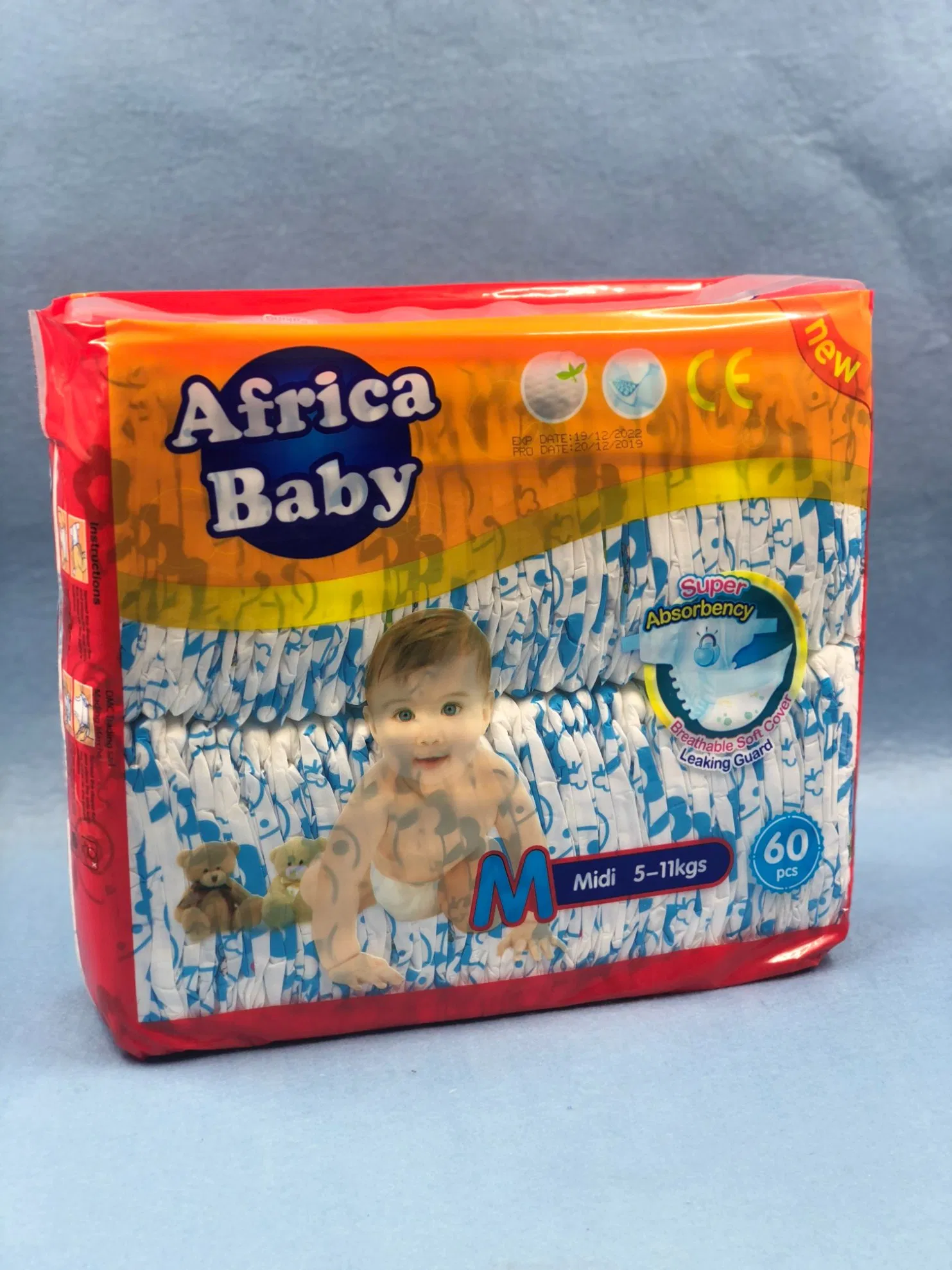 Детские подгузники одноразовые в пачках