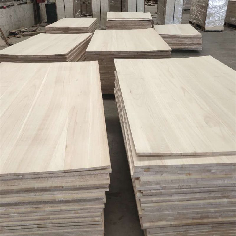 Paulownia Coffins Wood Timber Board Edge Glued Panel