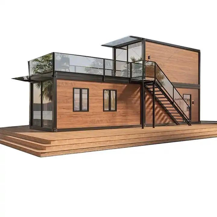 New Easy Intallation ISO CE Factory Hot Sale New Design Portable Modular Container House Prefab House for Villa Office