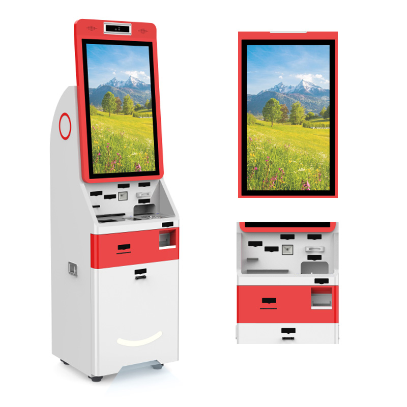 Telecom SIM Card Disoensing Kiosk Customized Touch Screen Kiosk with Software Solution