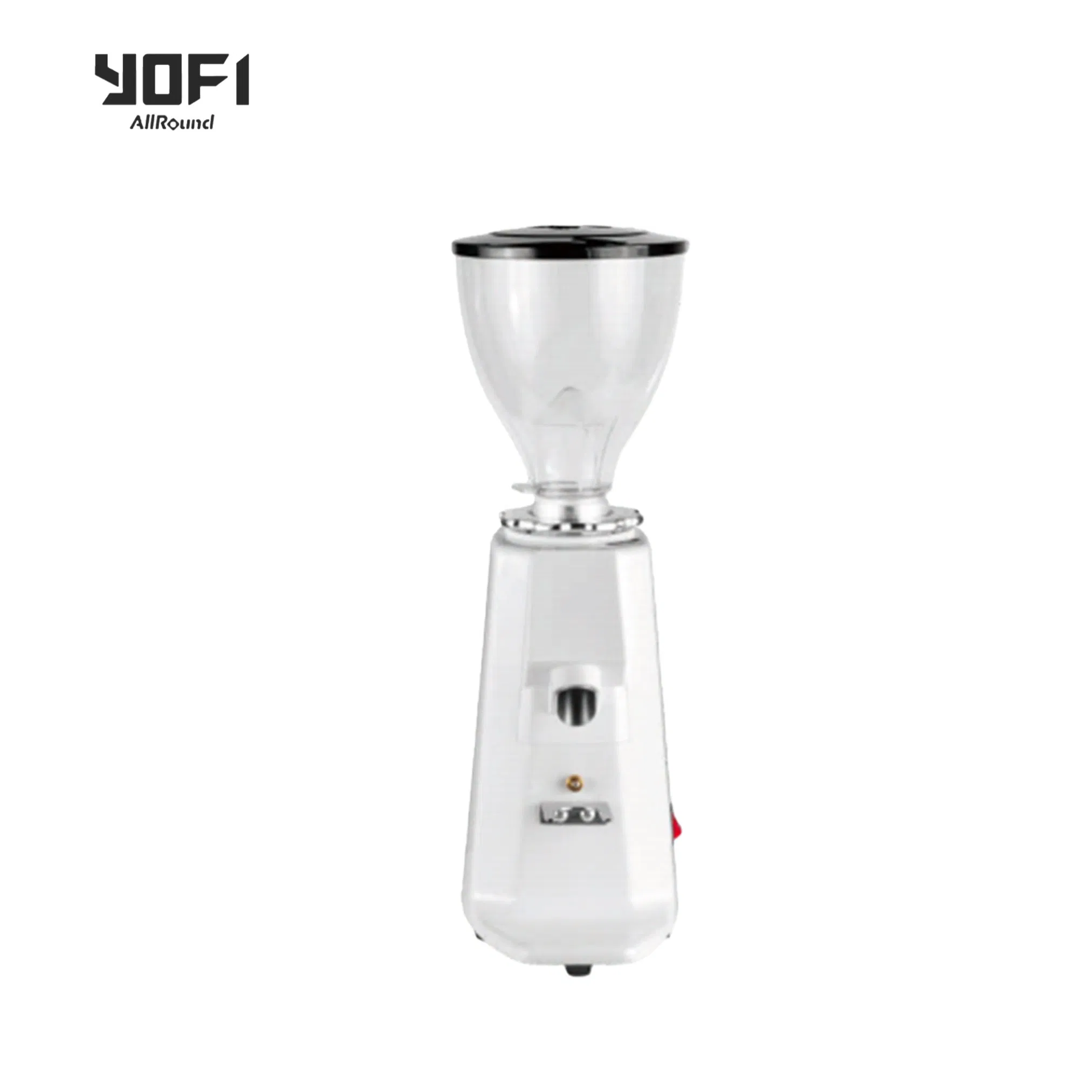 Commercial Grade Household 64mm 370W Flat Burr Electric Grinding Machine Home Appliance Coffee Grinder