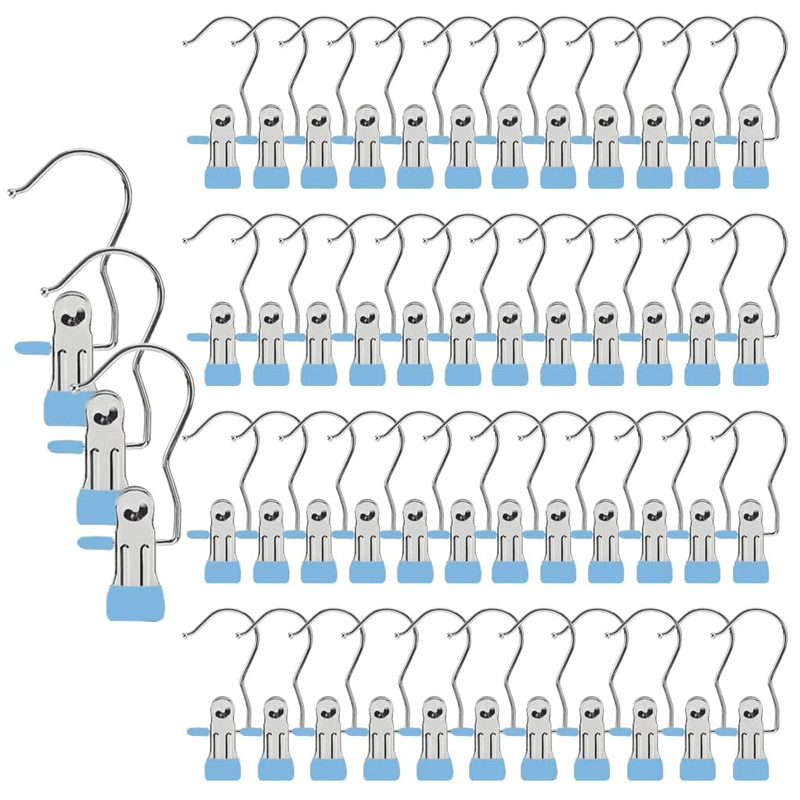 Guangdong Stainless Steel Boot Shoes Socks Laundry Clothes Hanger Peg Clips Hook Hanger for Hanging