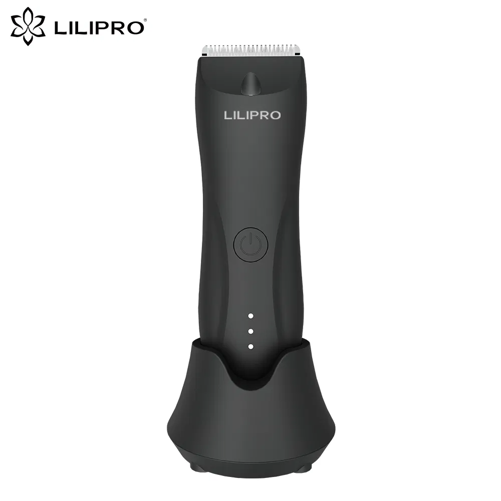 Lilipro Body Grooming Trimmer for Men's Whole Body Hair Trimming Waterproof and Rechargeable