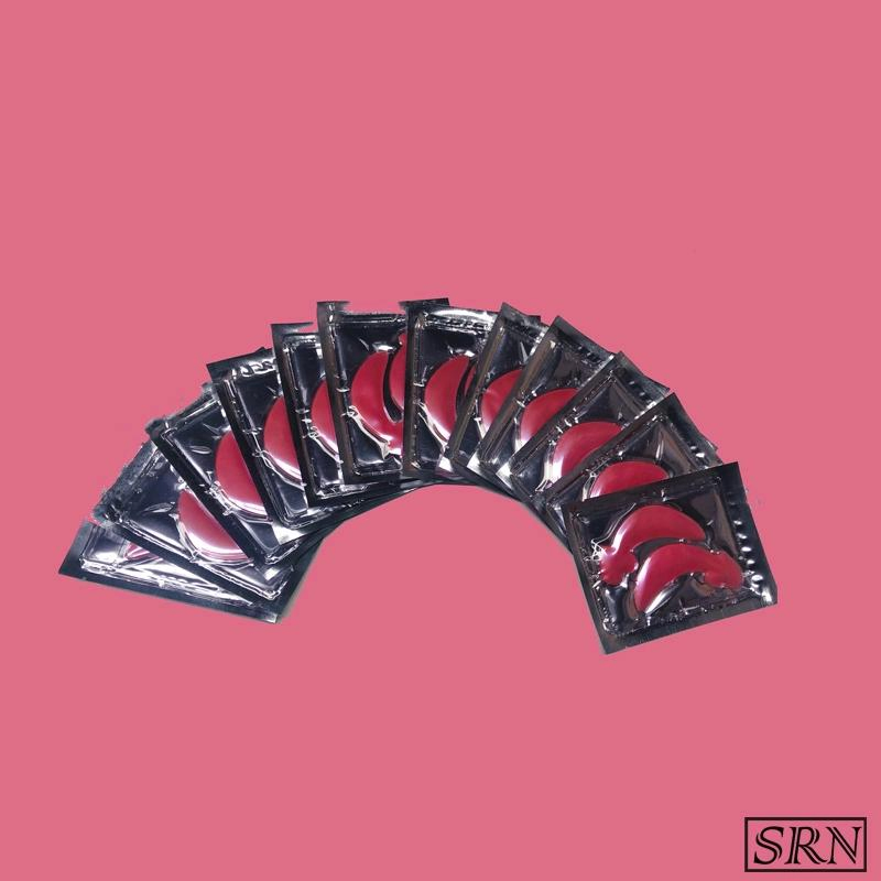 OEM ODM Box Under Eye Care Red Wine Hydrogel Moisturizing Eye Patch