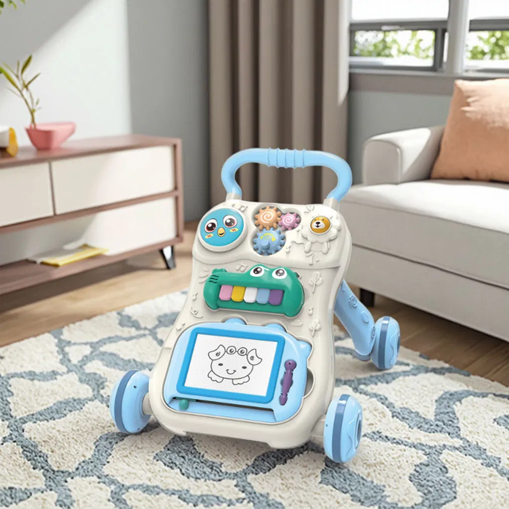 Wholesale Kids Push Walker Learning Walkers Stroller with Music and Wheels Baby Walkers