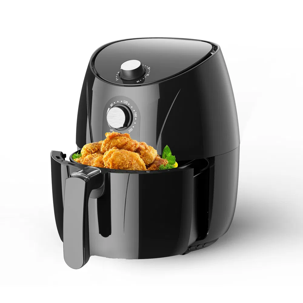 Electric Air Fryer Cooker 1500W Mechanical Low Oil Fryer