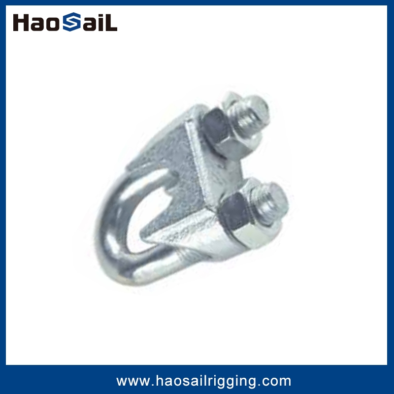 High Quality DIN 741 Rigging Hardware Steel Wire Rope Forged Galvanized Wire Rope Clips