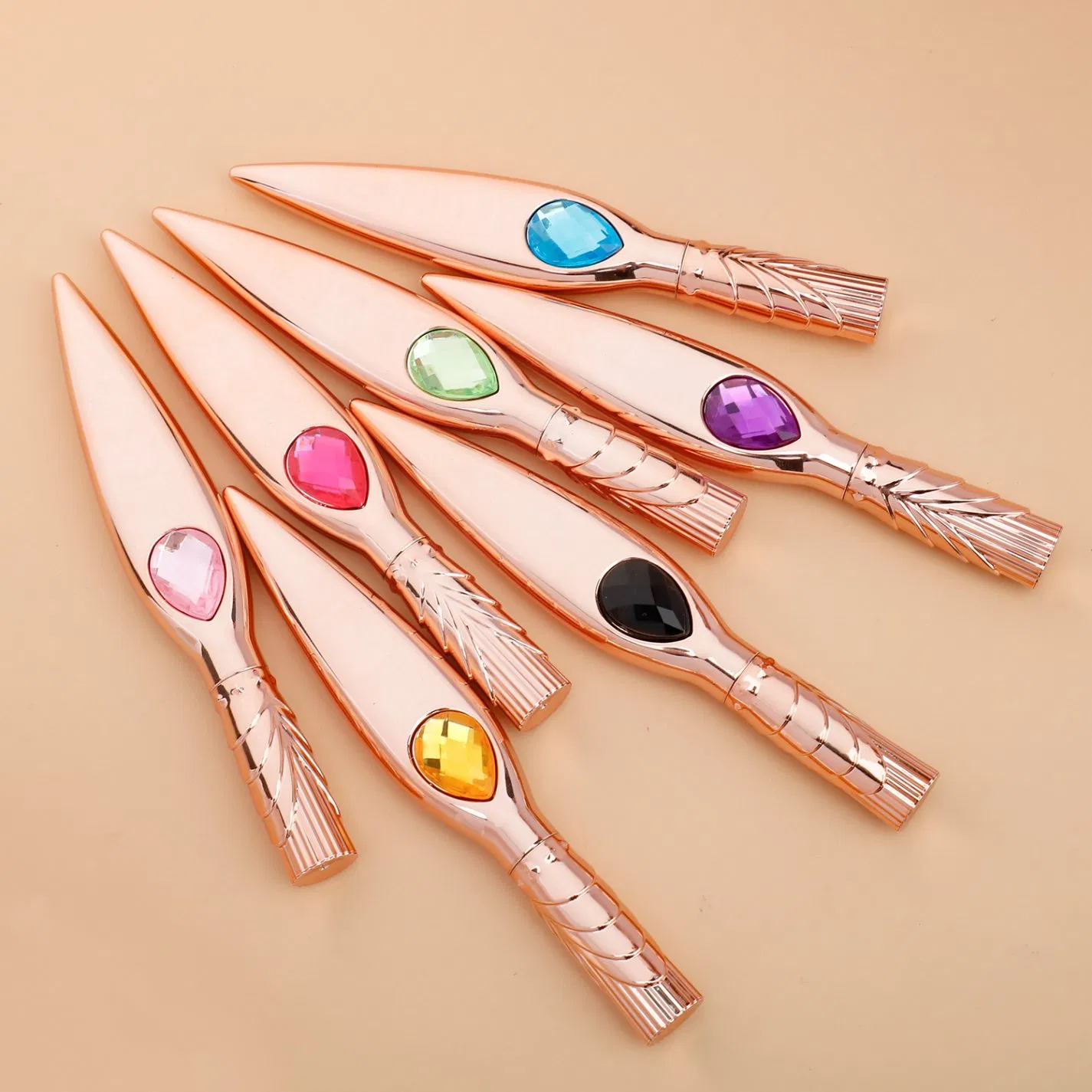 Free Sample 7 Colors Custom Logo Water Activated Liquid Eyeliner Private Label