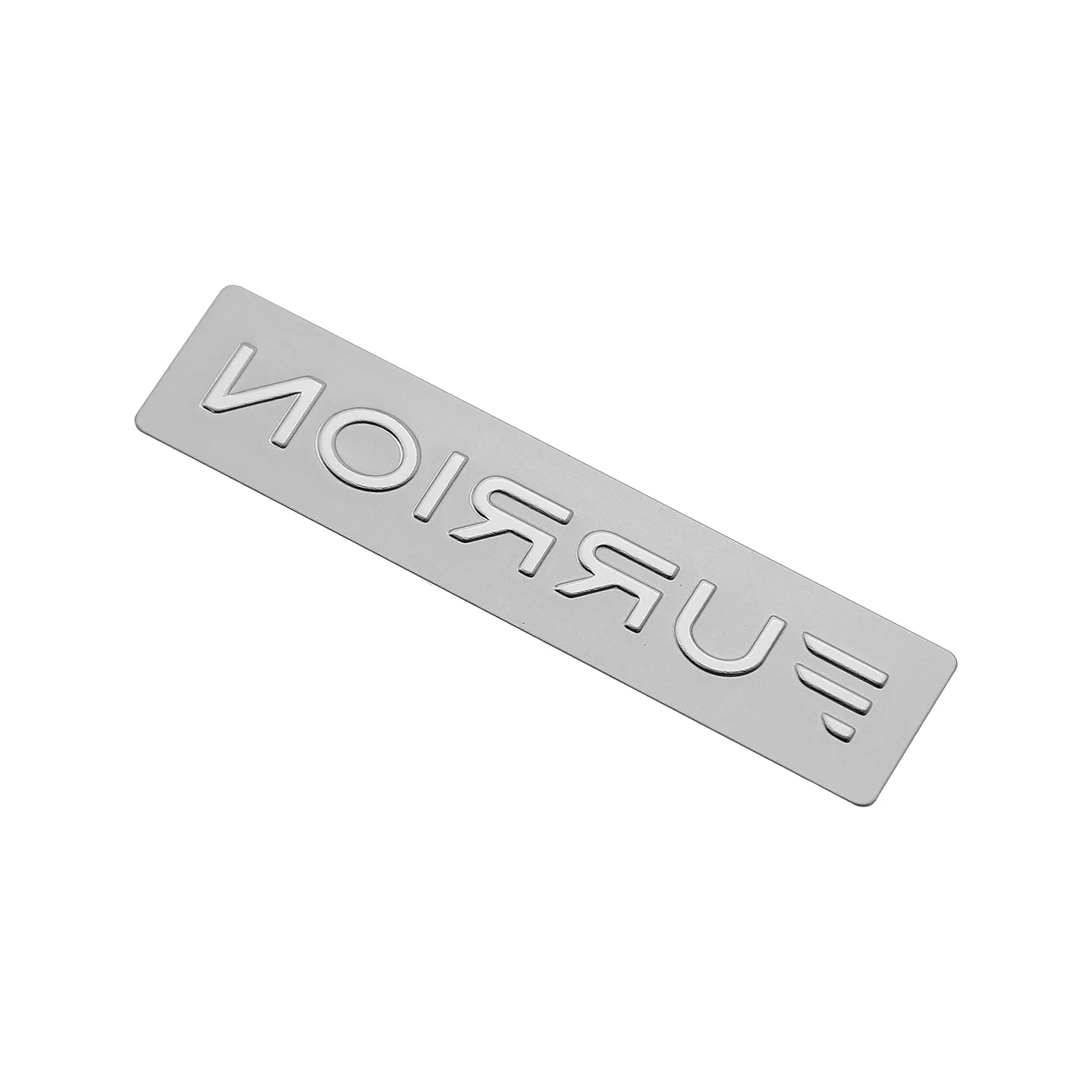 Elegant Aluminum Name Badge with Distinctive Branding for Professionals