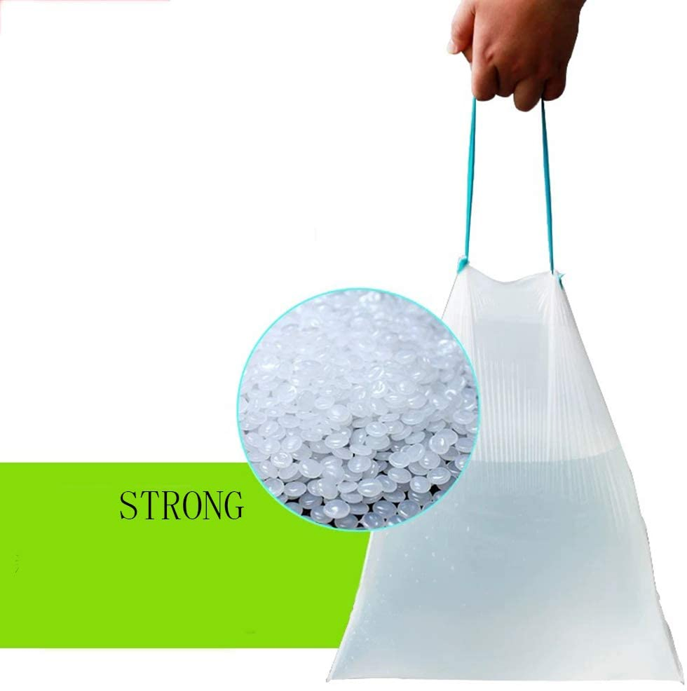 100% Biodegradable Drawtape Garbage Bag Compostable Factory Direct Selling